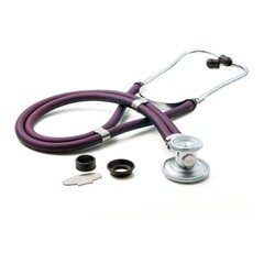McKesson Sprague Stethoscope Purple 2-Tube 22 Inch Tube Double Sided Chestpiece, 1/EA