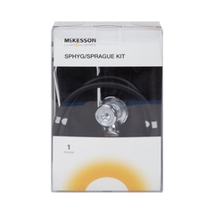 MON1089467EA - McKesson - Aneroid Sphygmomanometer Combo Kit Combo Kit Size 11 Nylon Cuff 22 Inch Stethoscope Tube Sprague Rappaport Stethoscope, 1/EA