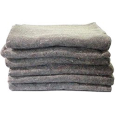 MON1089775CS - McKesson - Thermal Blanket 62 X 80 Inch NonWoven Wool 30% 2.5 lbs., 12/CS