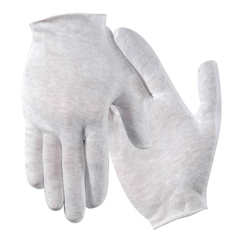 Wells Lamont Industrial Glove Liner Full-Finger Cotton White Women's