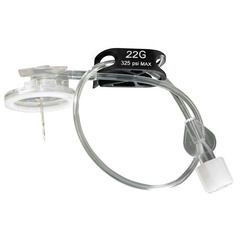 B. Braun Huber Needle Infusion Set Surecan Safety II 22 Gauge 1/2 Inch 7-1/2 Inch Tubing Without Port