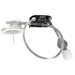B. Braun Huber Needle Infusion Set Surecan Safety II 22 Gauge 4/5 Inch 7-1/2 Inch Tubing Without Port, 1/ EA