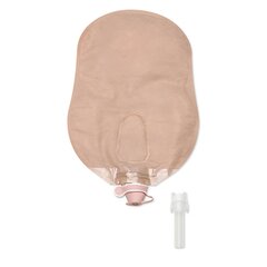 Hollister Urostomy Pouch Premier™ One-Piece System 9 Inch Length Flat, Pre-Cut Drainable, 10/BX