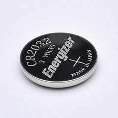 McKesson Lithium Battery Energizer CR2032 Coin Cell 3V Disposable 1 Pack, 1/EA