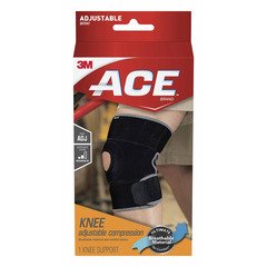 3M Knee Brace Ace One Size Fits Most Left or Right Knee, 1/EA