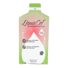Global Health Oral Protein Supplement LiquaCel Watermelon Flavor Ready to Use 1 oz. Individual Packet