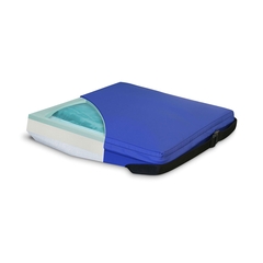 New York Orthopedic Wedge Seat Cushion APEX CORE 18 W X 16 D X 4 to 2 H Inch Gel / Foam, 1/ EA