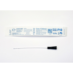 MON761794BX - Cure Medical - Urethral Catheter Cure Catheters Straight Tip 10 Fr. 6