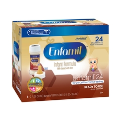 Mead Johnson Nutrition Enfamil&reg; 24 Infant Formula, 2 oz. Bottle, Liquid, Iron, 48/CS