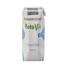 MON1100363CS - Cambrooke Foods - Ketogenic Oral Supplement KetoVie 4:1 Vanilla Flavor 8.5 oz. Carton Ready to Use, 30 EA/CS