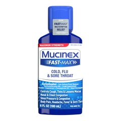 Reckitt Benckiser Cold and Cough Relief Mucinex&reg; 650 mg - 20 mg - 400 mg - 10 mg / 20 mL Strength Liquid 6 oz.