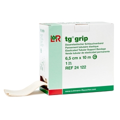 Lohmann & Rauscher Tubular Bandage tg grip Medium Hand / Wrist / Small Elbow / Ankle 85% Cotton / Elastodiene / Poyamide yarn 2-3/4 Inch X 11 Yard Size C, 1/BX