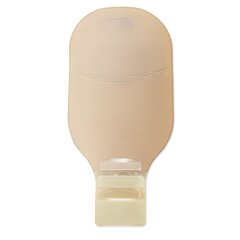 Hollister Filtered Ostomy Pouch Premier One-Piece System 12 Inch Length Up to 2-1/2 Inch Stoma Drainable Flat, Trim to Fit, 10/BX