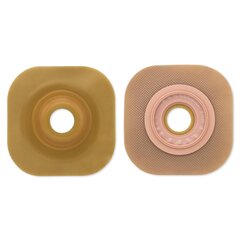 Hollister Skin Barrier New Image Trim to Fit, Standard Wear Tape Borders 2-3/4 Inch Flange Blue Code Flexwear Up to 2 Inch Stoma, 5/BX