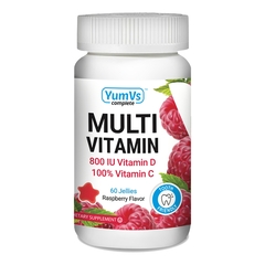 McKesson Multivitamin Supplement YumV's Gummy 60 per Bottle, 12 EA/CS