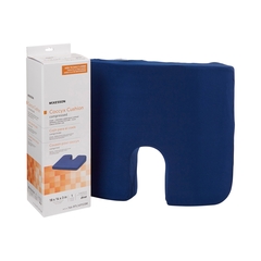 McKesson Compressed Coccyx Cushion 18 W X 14 D X 3 H Inch Foam, 4 EA/CS