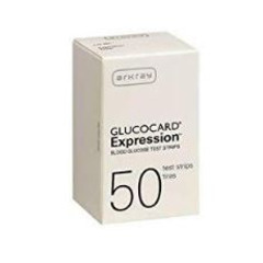 Arkray Blood Glucose Test Strips Glucocard&reg; 50 Strips per Pack