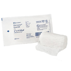 MON529112RL - Cardinal Health - Bandage Roll Dermacea Gauze 3-Ply 3 x 4 Yard
