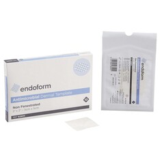 Aroa Biosurgery Silver Collagen Dressing with ECM Endoform Antimicrobial 2 X 2 Inch Square Sterile