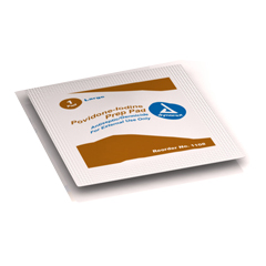 MON632679EA - Dynarex - Prep Pad Povidone Iodine, 10% Medium
