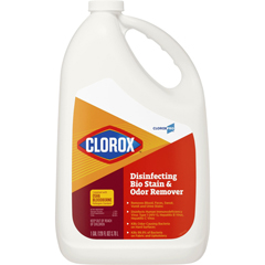 MON1110742CS - Healthlink - Clorox Bio Stain & Odor Remover Surface Disinfectant Cleaner Refill Peroxide Based Liquid 128 oz. Jug Scented NonSterile, 4 EA/CS