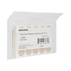 McKesson Protective Pad Pedi-Pad Size 101 Narrow Adhesive, 100/PK