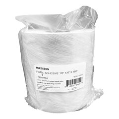 McKesson Orthopedic Padding Roll Adhesive 6 X 180 Inch Poly Foam NonSterile, 1 EA/RL