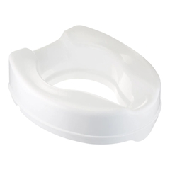 Patterson Medical Raised Toilet Seat Savanah™ 4 Inch Height White 420 lbs. Weight Capacity, 2/PK
