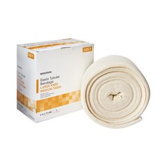 McKesson Tubular Support Bandage Spandagrip 4 Inch X 11 Yard Standard Compression Pull On Natural Size F NonSterile, 1/BX