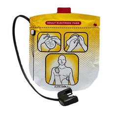 Worldpoint ECC Defibrillator Electrode Pad Defibtech Lifeline Adult, 1/EA