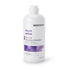 McKesson Wound Irrigation Solution Puracyn Plus Professional 16.9 oz. Flip Top Bottle NonSterile, 6 EA/CS