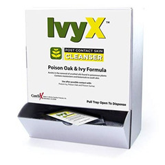 Coretex Itch Relief Ivyx Post-Contact Towelette 25 per Box Individual Packet, 25 EA/BX
