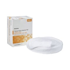 McKesson Tubular Bandage Large Hand / Medium Arm / Leg / Foot Elastic Net 10-1/2 Inch X 25 Yards (26.7 cm X 22.9 m) Size 4, 1 EA/BX, 10BX/CS