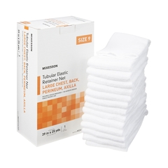 McKesson Tubular Bandage Large Chest / Back / Perineum / Axilla Elastic Net 39 Inch X 25 Yards (99.1 cm X 22.9 m) Size 9, 1 EA/BX, 10BX/CS