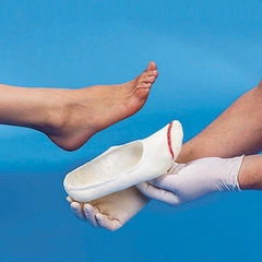 STS Company Casting Sock Slipper Polyester / Resin Beige