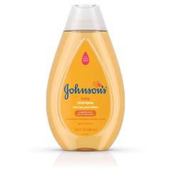 Johnson & Johnson Baby Shampoo Johnson's no more tears 13.6 oz. Flip Top Bottle Scented, 1 Each