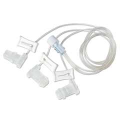 KORU Medical Systems Sub-Q Infusion Set HIgH-Flo™3 3 X 24 Gauge 9 mm 24 Inch Tubing Without Port, 10/BX