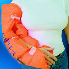 Hartwell Medical Fasplint General Purpose Splint Vacuum Splint Vinyl Orange 20 X 24-1/2 Inch