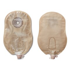 Hollister Urostomy Pouch Premier One-Piece System 9 Inch Length 5/8 Inch Stoma Drainable Convex, Pre-Cut, 5/BX