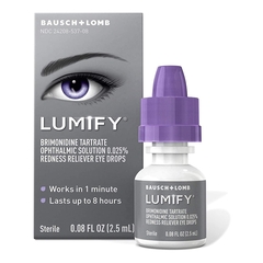 Valeant Pharmaceuticals Irritated Eye Relief Lumify™ 0.08 oz. Eye Drops