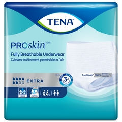 Essity Unisex Adult Absorbent Underwear TENA&reg; ProSkin™ Extra Pull On with Tear Away Seams 2X-Large Disposable Moderate Absorbency