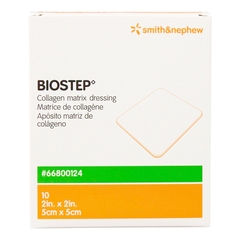 Smith & Nephew Collagen Dressing Biostep Collagen 2 X 2 Inch 10 Count, 10/BX