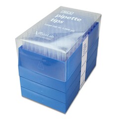 CELLTREAT Scientific Products Pipette Tip VistaStak 201 to 1,000 &micro;L Without Graduations NonSterile, 600/PK