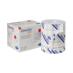 Hartmann Dressing Retention Tape Omnifix Skin Friendly Nonwoven 4 Inch X 10 Yard White NonSterile, 1 Roll