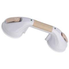 Drive Medical Suction-Cup Grab Bar White / Beige, 3/CS