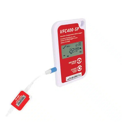 Control Solutions Inc Refrigerator / Freezer Vaccine Data Logger with Alarm Kit LogTag VFC400&reg; Fahrenheit / Celsius -40&deg; to 210&deg;F (-40&deg; to 99&deg;C) Stainless Steel Probe Multiple Mounting Options Battery Operated, 1/KT