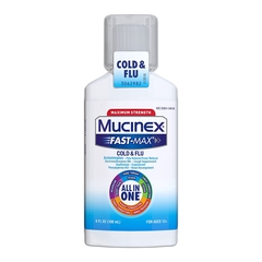 Reckitt Benckiser Cold and Cough Relief Mucinex&reg; Fast-Max™ Cold & Flu 650 mg - 20 mg - 400 mg - 10 mg / 20 mL Strength Liquid 6 oz.