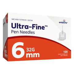 Embecta Nano Micro Pen Needles 32g x 1/4