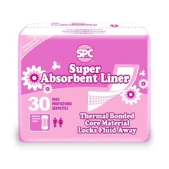 Sigma Supply Incontinence Liner SPC Moderate Absorbency Thermal Bonded Core One Size Fits Most Adult Unisex Disposable, 180/CS