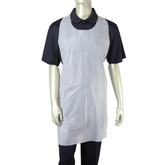 R3 Reliable Redistribution Resource General Purpose Apron Bib Style White Disposable, 100/BX